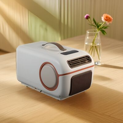 5500BTU Portable Air Conditioner with Cooling and Heating Function for Room and Office 220V/110V AC Unit