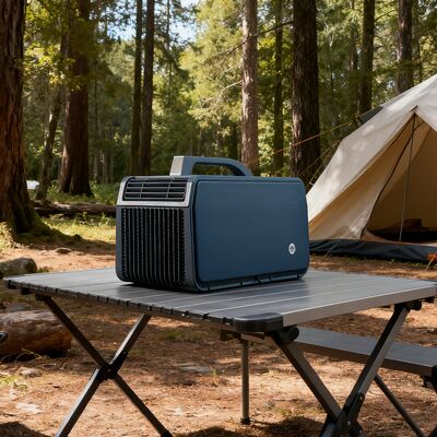 Low Power  Portable Air Conditioner 490W Safe Small Dorms Campgrounds