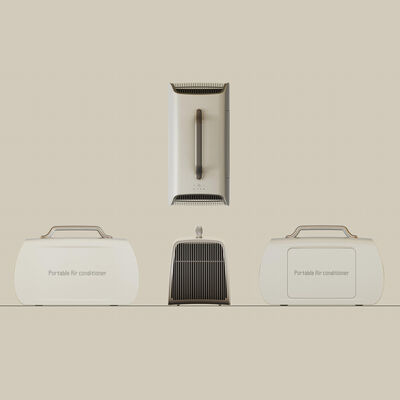 Fast Cooling Mini Air Conditioner 5500 BTU Portable Vehicle Air Conditioner Outdoor