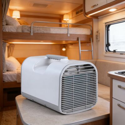 Lightweight Mini Portable Air Conditioners 490W Air Conditioner For Small Apartment