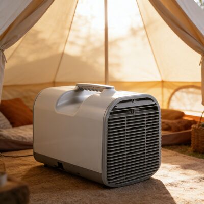 Instant Cooling Mini Air Conditioner Portable Small Area Air Conditioner 420W