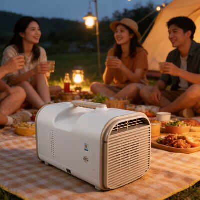 4095BTU Mini Air Conditioner 420W Portable AC For Tent RV Camper Van