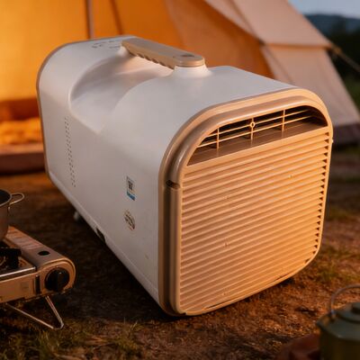 Customized Portable Outdoor AC Unit 420W Small Area Air Conditioners Lightweight