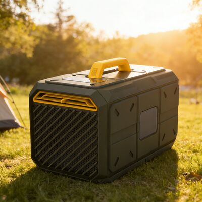 Lightweight Portable RC AC Dual Power Camping Air Conditioner 500W