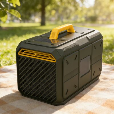 Lightweight Portable RC AC Dual Power Camping Air Conditioner 500W