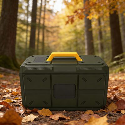 DC AC Dual Power RV Portable AC 500W Compact Portable AC Durable For Backpacking Tent