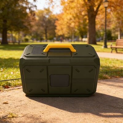 DC AC Dual Power RV Portable AC 500W Compact Portable AC Durable For Backpacking Tent