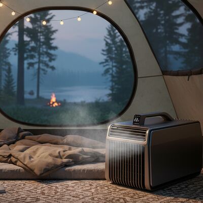 Portable Camping Air Conditioner For Fishing Trip And Truck Cab