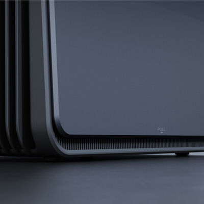 5500 BTU Camping Air Conditioner Black Small Powerful Portable Air Conditioner 490W