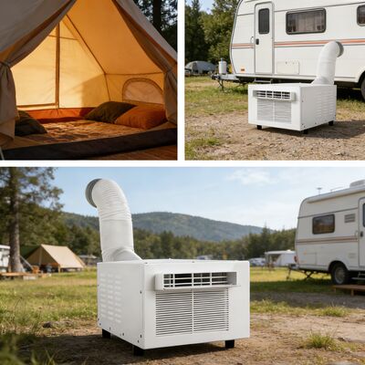 Efficient Mini Air Conditioner Quiet Office Portable Air Conditioner Compact