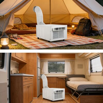 280W Small Energy Efficient Air Conditioner 220V / 110V AC Unit For Small Apartment