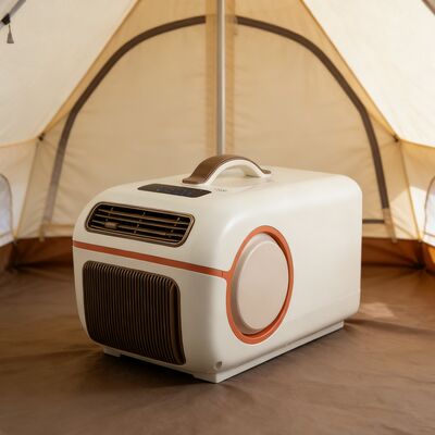 Compact Camping Air Conditioner DC AC Powered Instant Cooling Portable AC