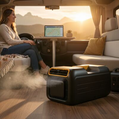 Compact Quiet Mini Air Conditioner For Dorm Rooms Personal Cooling Solution