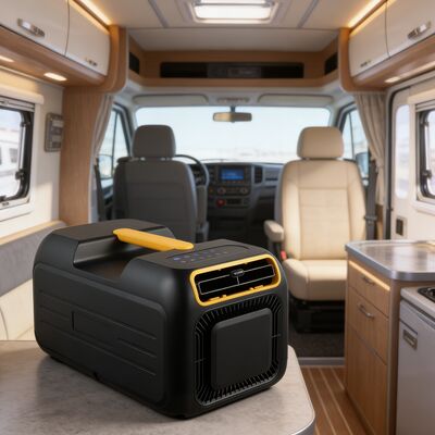 Compact Powerful Mini Air Conditioner for Camping Small Tents Cooling Device