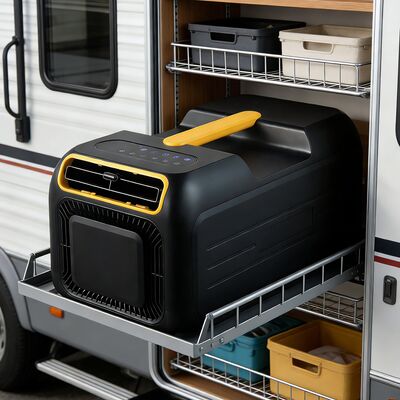 Low Noise Camping Air Cooler ODM / OEM Mini AC For Camping