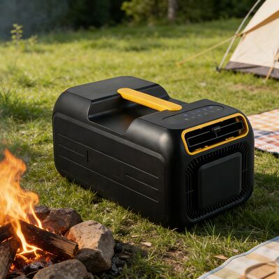 ODM / OEM Portable Compact AC 490W Mini AC Unit For Tent Outdoor Adventure