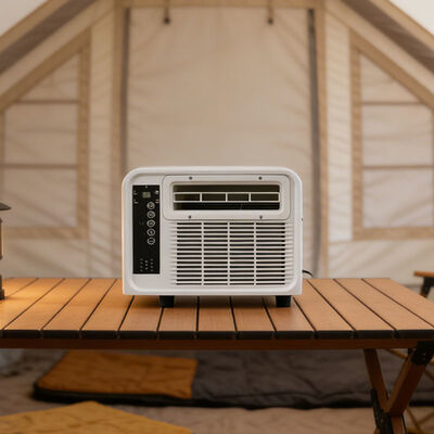 220V / 110V Mosquito Net Air Conditioner 2500 BTU Smart Mini AC With Heating Option