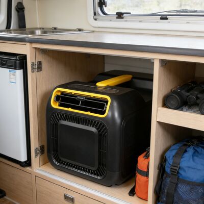 Mini Lightweight Outdoor AC DC Silent Cooling Portable Car Air Conditioner