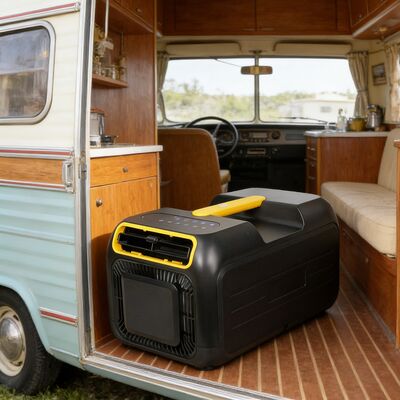 Mini Lightweight Outdoor AC DC Silent Cooling Portable Car Air Conditioner
