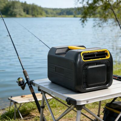 New Stock Model Lightweight Portable 4800BTU  Air Conditioner For Camping Use