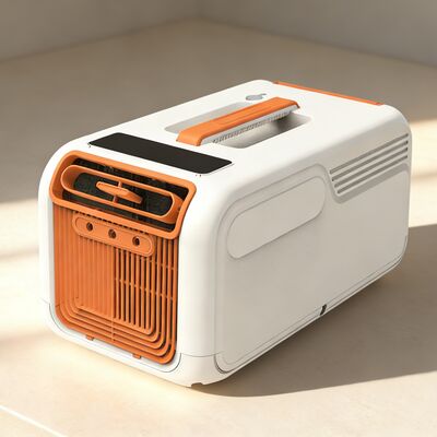 220V / 110V Portable Mini Mist AC 55dB Outdoor Air Conditioner For Camping