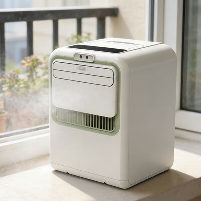 Quiet Portable Air Conditioner 280W Small Office Air Conditioner Low Power