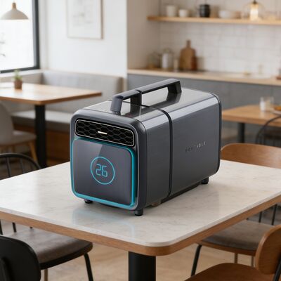 Smart Split Portable Air Conditioner 55 dB Portable Camping Air Conditioners 490W