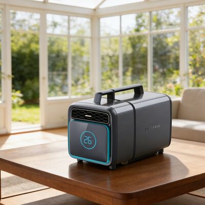 Smart Split Portable Air Conditioner 55 dB Portable Camping Air Conditioners 490W