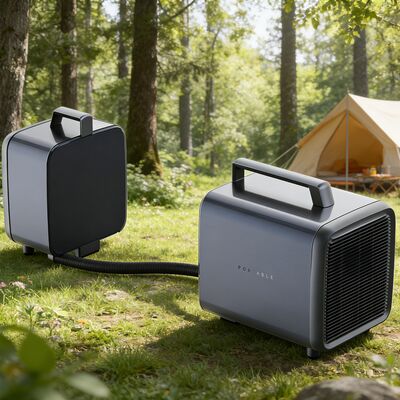 5500BTU Split Portable Air Conditioner Strong Cooling Portable Mini Air Conditioners For Fishing Trip