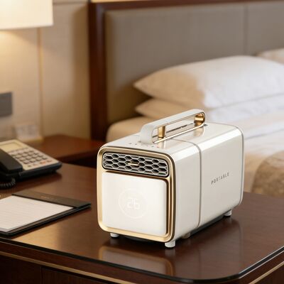 White Portable Mini Split Air Conditioner ODM / OEM Car Camping Air Conditioner