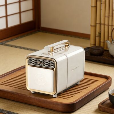 White Portable Mini Split Air Conditioner ODM / OEM Car Camping Air Conditioner