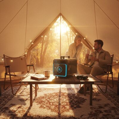 220V / 110V Split Portable AC 490W Small Cabin Air Conditioner