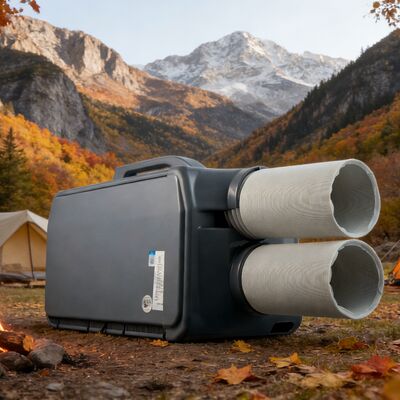 Dual Voltage Camping Air Conditioner Indoor / Outdoor Portable Solar AC Unit