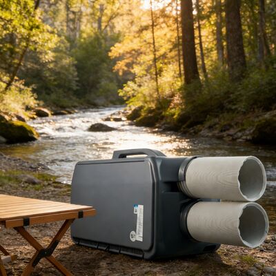 5500 BTU Camping AC Cooler 490W Portable Cooling Unit 220V / 110V