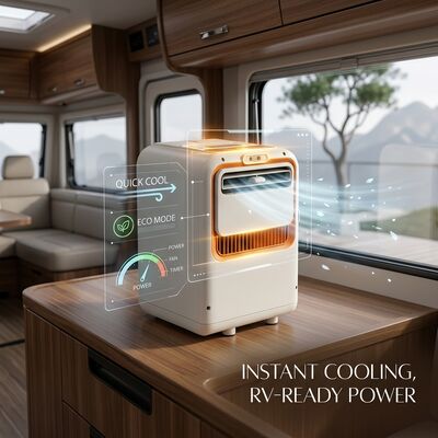 3㎡ Mini Air Conditioner With Humidifier And Misting Function No Heat Pipe Required