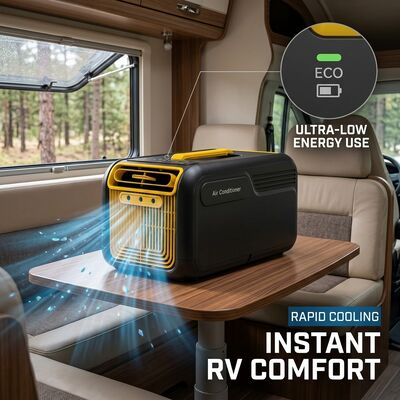 New In Stock Model Functional Cooling Heating Air Conditioner For Use In Cars And RVs