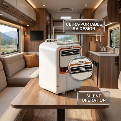 3㎡ Mini Air Conditioner With Humidifier And Misting Function No Heat Pipe Required