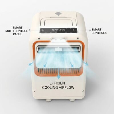 12V 24V Mini Car Mist Air Conditioner , Long-Distance Spraying Portable Mist Cooler