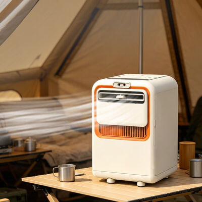 2200 BTU Portable Air Conditioner with Misting Function and Lightweight Design for Outdoor Use
