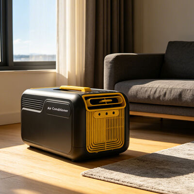 Mini Portable AC Air Conditioner Powder Cooling Adjustment Modes For Indoor Outdoor Use