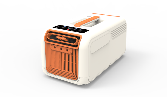 Solar Panel Compressor Cooling Portable Air Conditioner Voice Control Long Wind 3M