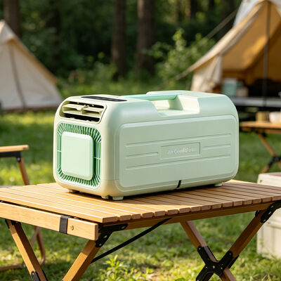 Modern Portable Air Conditioner 4800BTU Real Compressor No Drainage Voice Control