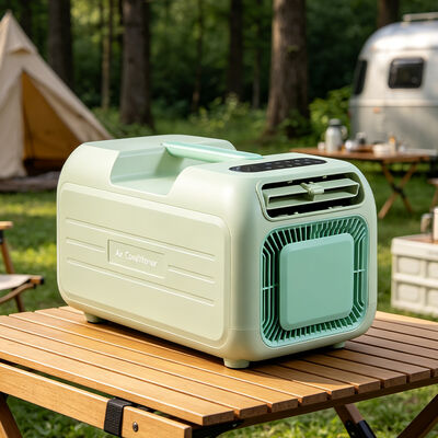 Modern Portable Air Conditioner 4800BTU Real Compressor No Drainage Voice Control
