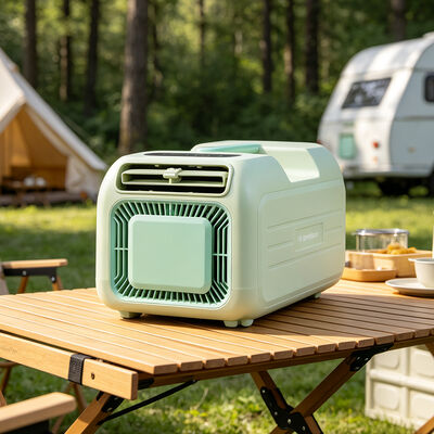 Modern Portable Air Conditioner 4800BTU Real Compressor No Drainage Voice Control