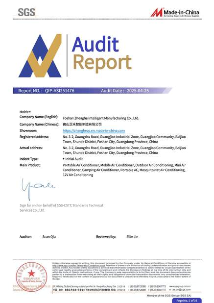 Foshan Zhenghe Intelligent Manufacturing Co., Ltd.